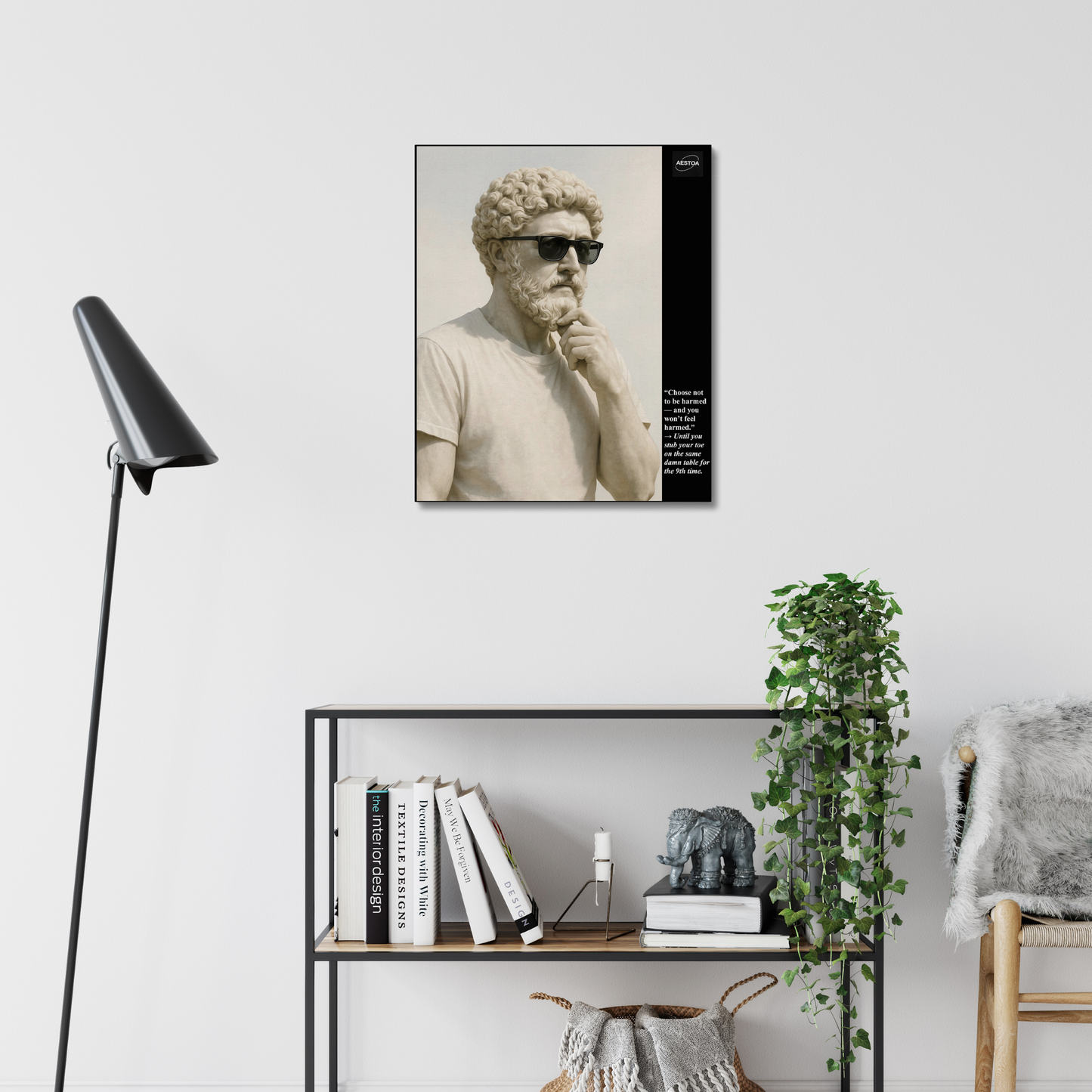 Stubbed Toa - Memento Series - Canvas 40x50 cm